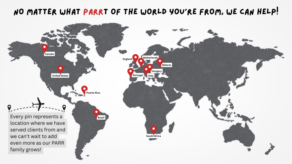 No Matter What Parrt of the World You’re From, We Can Help